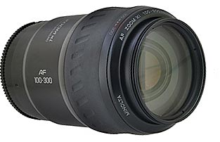 Zoomlens 100 / 300 mm.